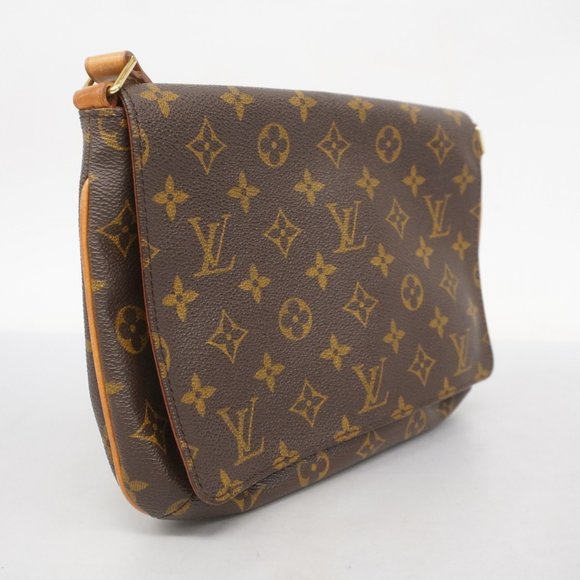 LOUIS VUITTON Monogram Musette Tango Short Strap Shoulder Bag M51257 Brown - Picture 2 of 13